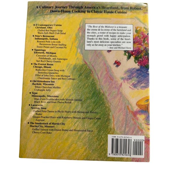 VTG 1990 Best of the Midwest Cookbook hardcover 10”x8”x1” - Picture 2 of 12